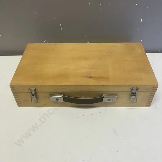 Petanque Set In Wooden Carry Case