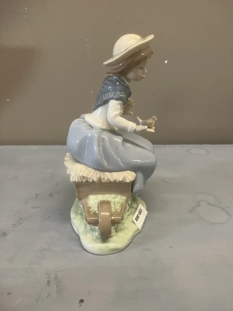 Nao by Lladro "Friendly Advice" Porcelain Figurine #1106 Dated 1989. 17.5 x 14cm Image 1++