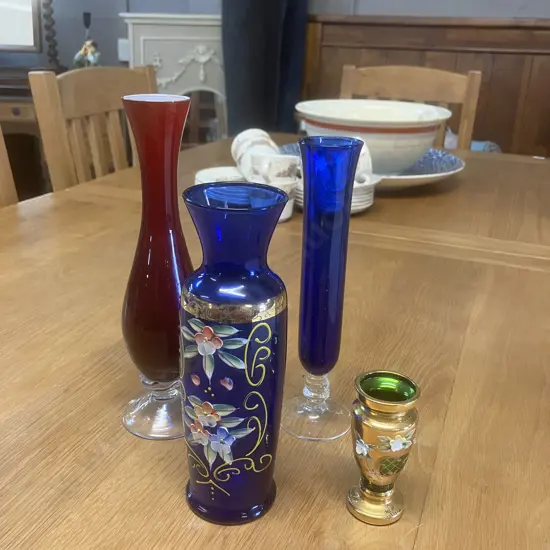 Four Bud Vases