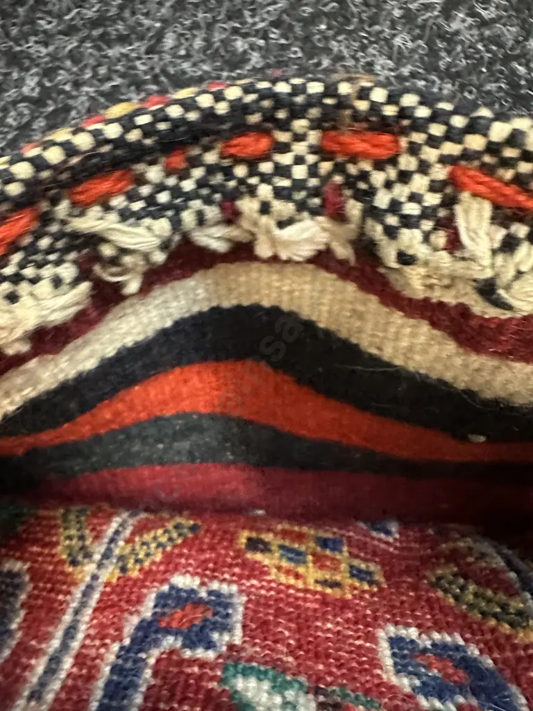 Small Hand Woven Turkish Bag/Wall Hanging H77cm. Image 1++