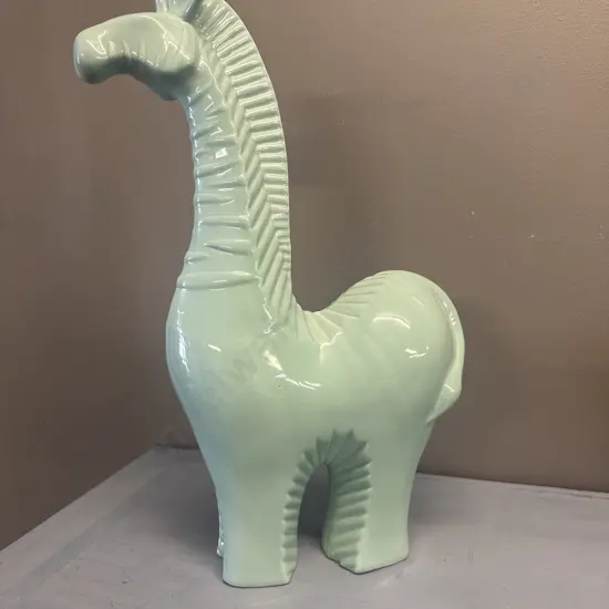 Glazed Giraffe Porcelain Figurine H44cm.