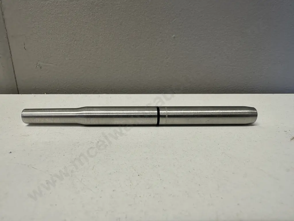 Vintage Parker 25 Flighter Ballpoint Pen - Black & Stainless Steel, 1981, Made in England Image 1++