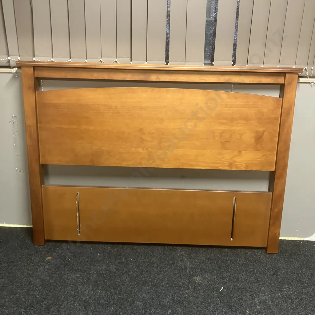 Northwood Rimu Coloured 107 x 150cm Wooden Headboard Image 1++