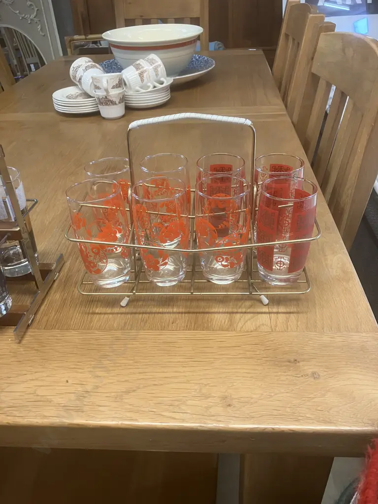 Pair of Vintage Caddy's & Glasses Image 1++