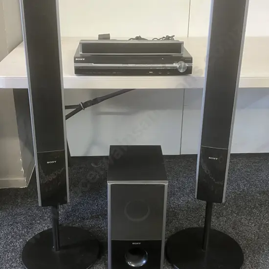 Sony DVD Home Theatre System DAV-DZ870W, Wired Speakers Centre, 2 x Front & Sub-Woofer (No Remote Control)