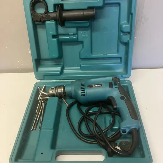 Makita Hammer Drill HP1620F 650 Watts In Case