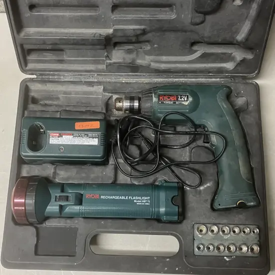 Ryobi 7.2 Volt Cordless Kit (Not Working)