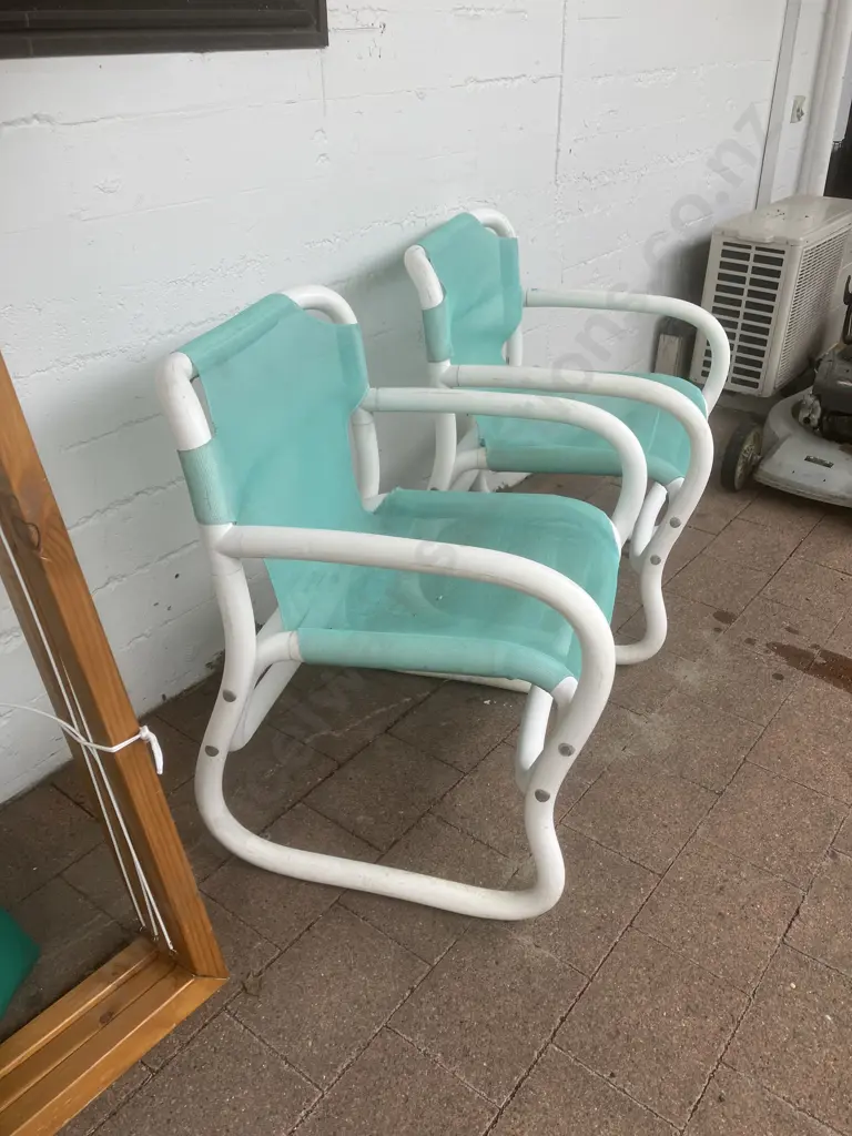Pair Of Komar Polycane Leisure Furniture Outdoor Chairs Image 1++