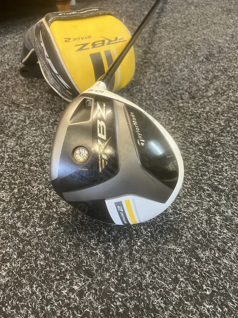 TaylorMade RBZ Stage2 Ladies Driver 10.5° Adjustable Loft, TaylorMade RocketFuel 50g Shaft, TaylorMade Grip & Head Cover Image 1++