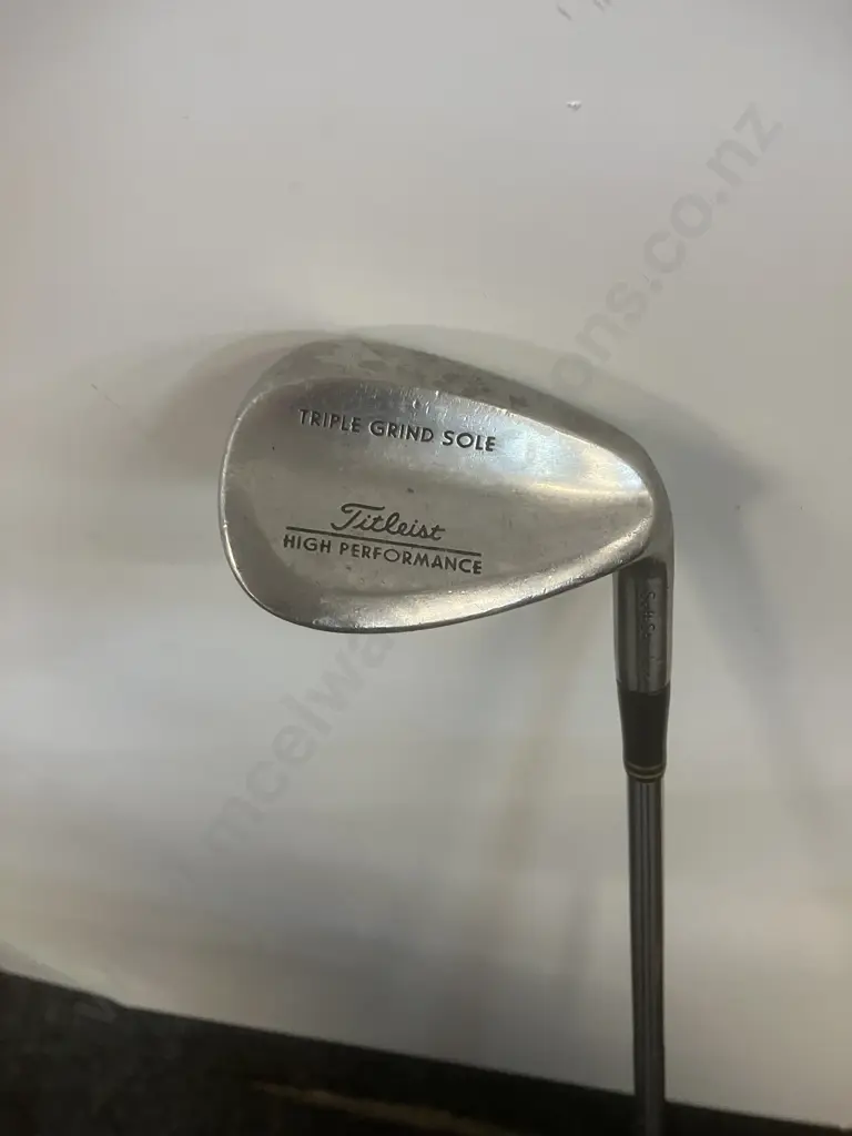 Golf Set - TaylorMade Driver, PowerBilt TPS 6.0 Irons, Ping Anser3 Putter, Titleist Wedge, Sun Mountain Sync Cart Bag Image 1++