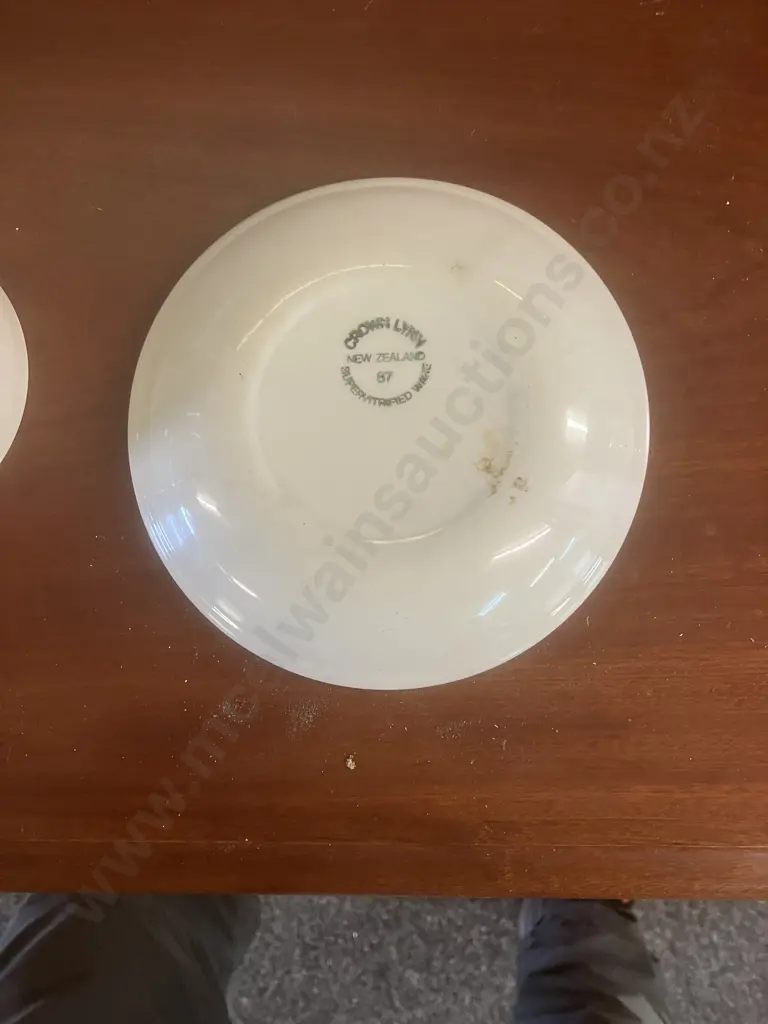 Collectable New Zealand Railways Commemorative Raurimu Spiral Electrification Cup & Saucer, 1986 Crown Lynn Potteries Image 1++