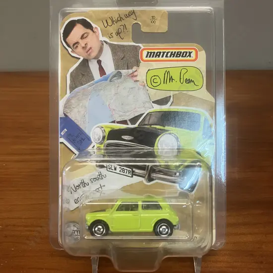 Matchbox Mr Bean Mini Cooper 2020, New In Box Sealed