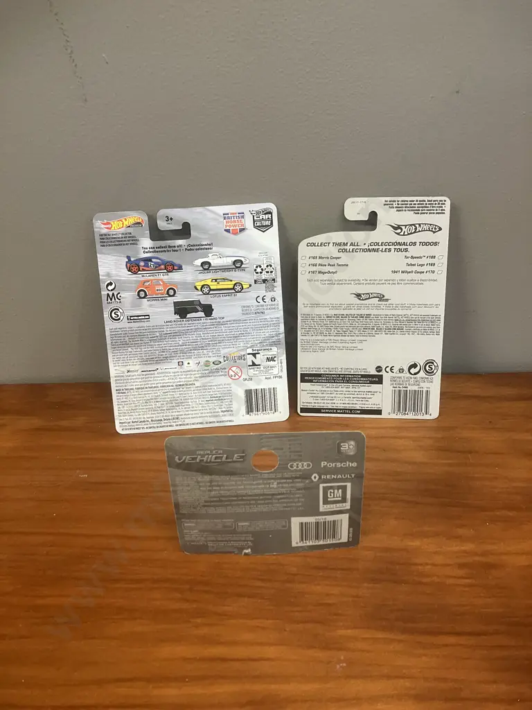 Hot Wheels Morris Cooper, Morris Mini & Welly Brand Replica Vehicle Series 3 - All New In Box Sealed Image 1++