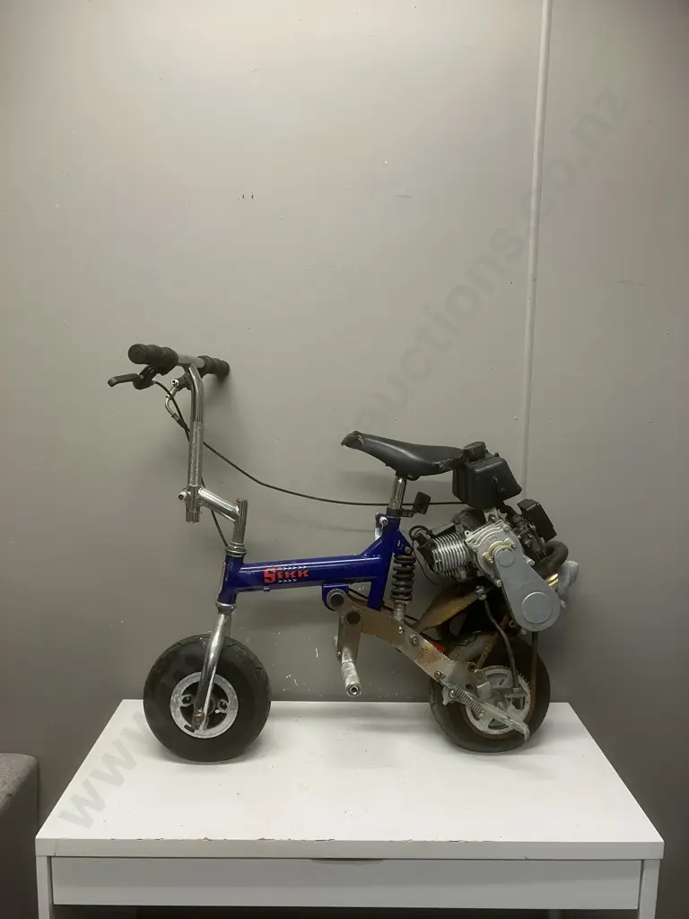 Rare & Collectible Sikk Toys - Sikk Bike, Pull Start 22.5cc? Image 1++