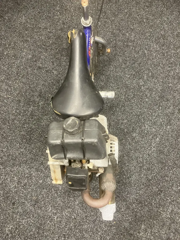 Rare & Collectible Sikk Toys - Sikk Bike, Pull Start 22.5cc? Image 1++