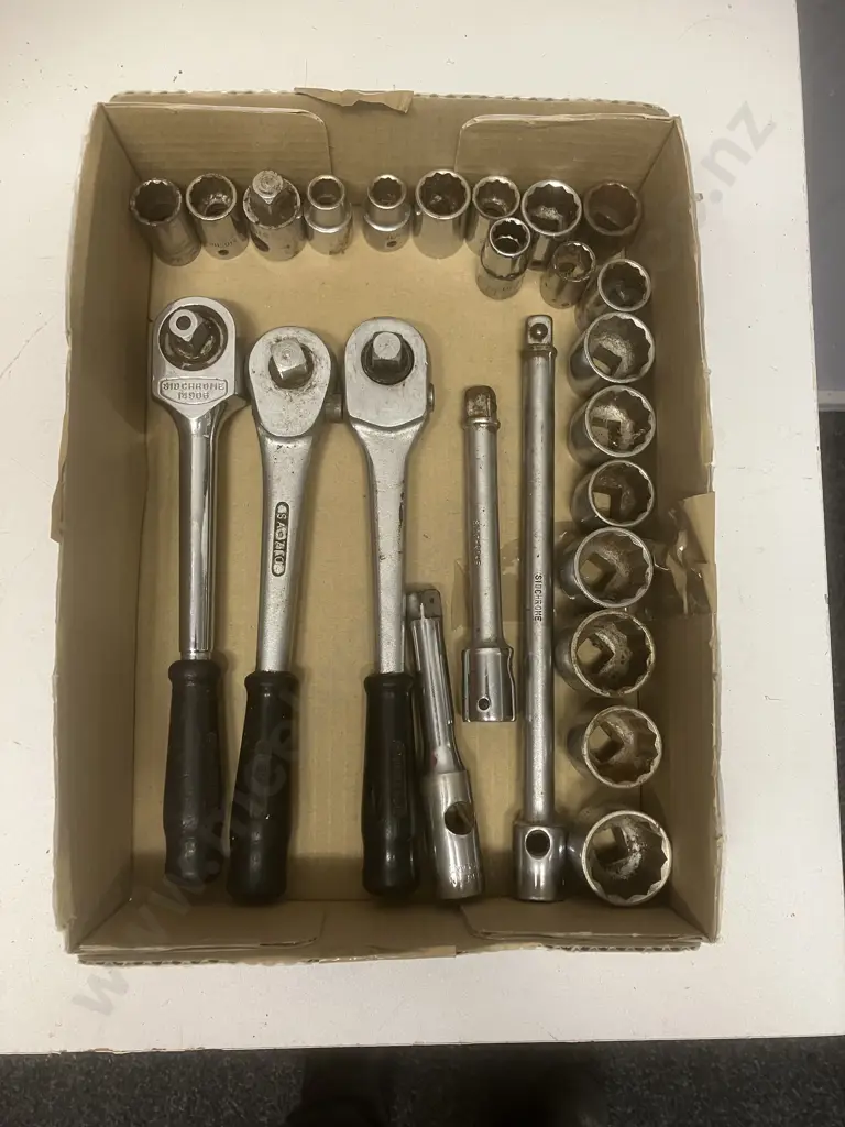 Sidchrome Ratchets, Sockets, Extensions With Bedford England Extension Image 1++