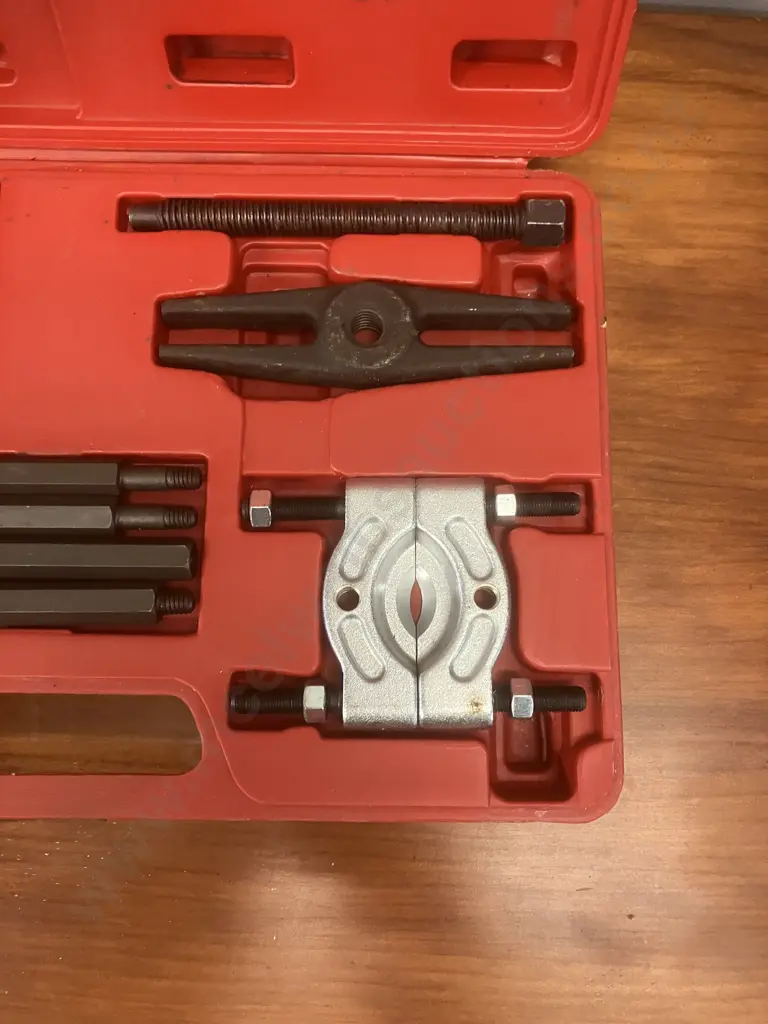 12 Piece Bar-Type Puller / Bearing Separator Set In Blow-Mould Case Image 1++