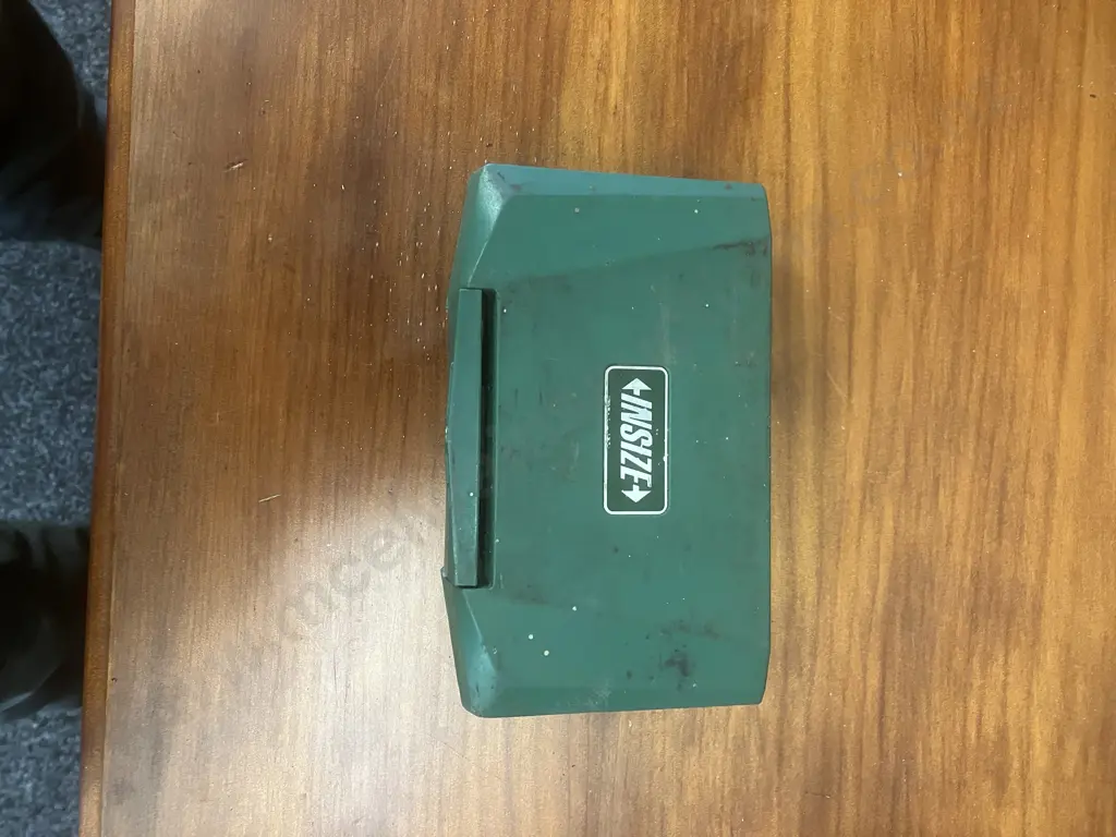 Unused Insize 2308-10A Metric Dial Indicator With Jewelled Bearing, Range 10mm, Graduation 0.01mm, In Case Image 1++