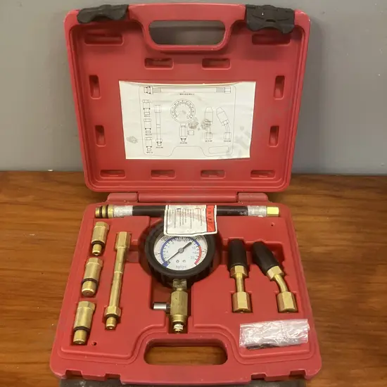 Repco Universal Compression Tester Kit - RST179, 8 Piece In Blow-Mould Case