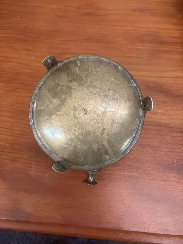 1924 Primus No. 210 Compact Outfit Brass Kerosene Camp Stove With Original Box - Complete Image 1++