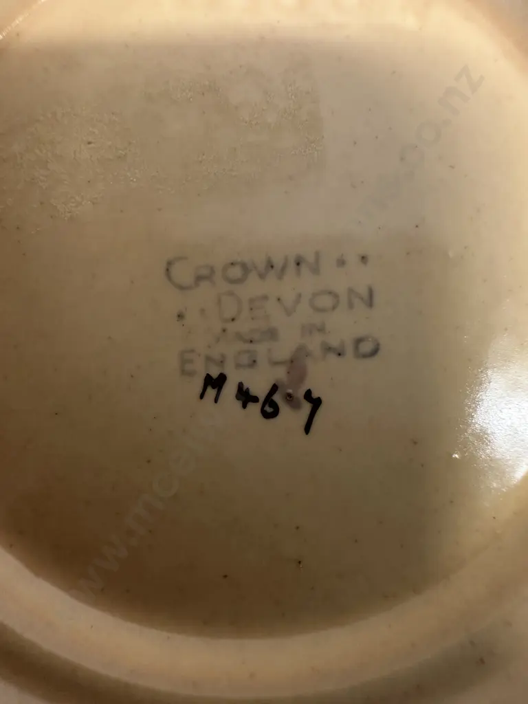 Art Deco Crown Devon Vase Splatter Pattern #m467 H20cm. Image 1++