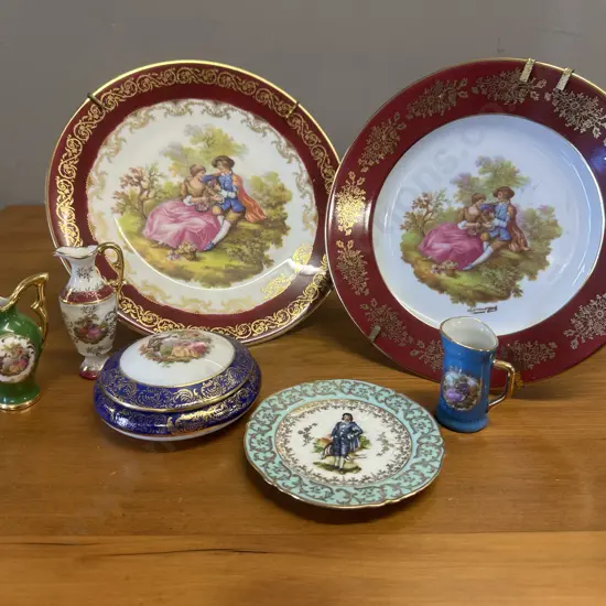 Selection Of Limoges Items