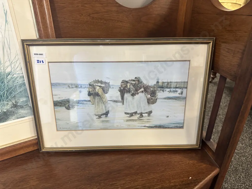 Pair of Prints - 'Tall Grasses' - A Print of An Engraving by Albrecht Durer (1471-1528). 61 x 50cm Image 1++