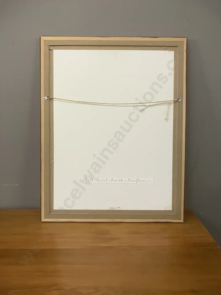 Nell Revel-Smith "Sunflowers" Framed Art Print. 69 x 54cm Image 1++