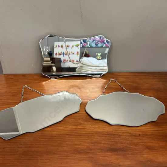 Three Vintage Style Mirrors
