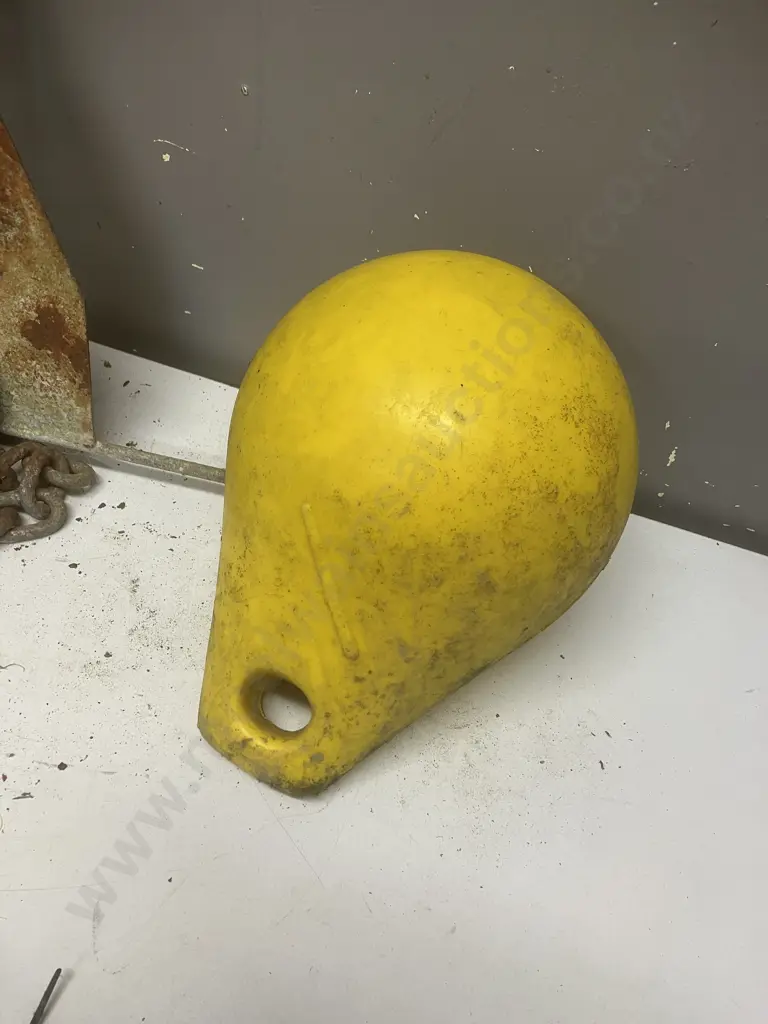 Yellow Buoy & 3 x Anchors Image 1++