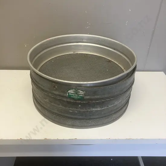 Eclipse Wire Drum Sieve. 21 x 47cm