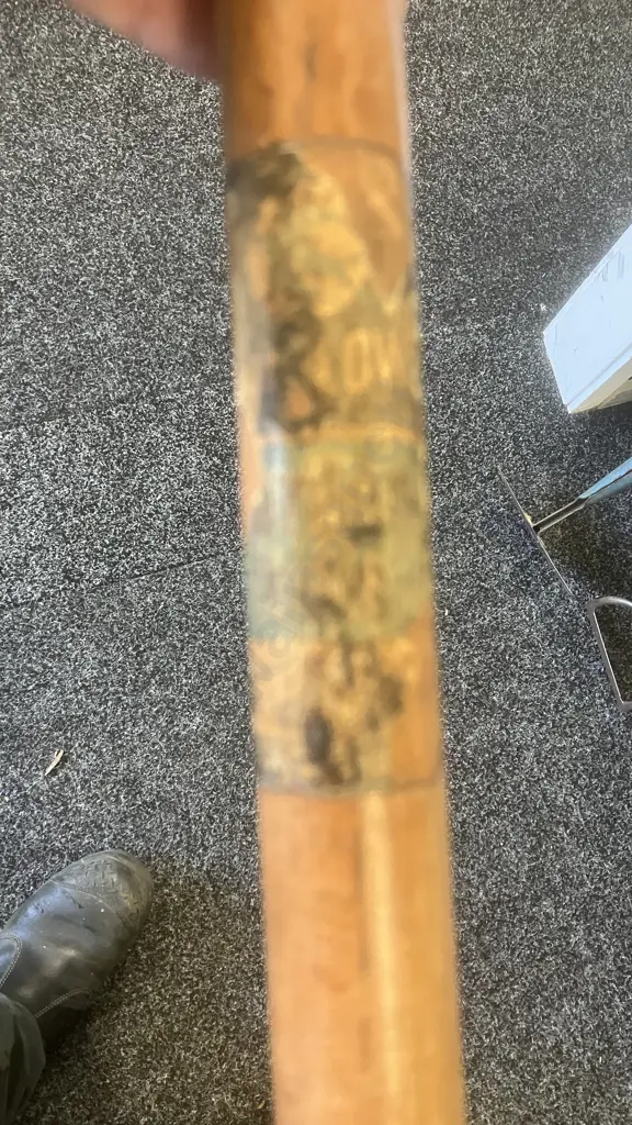 Long Wooden Handled Garden Tools - Rake & Three Assorted Hoes Image 1++