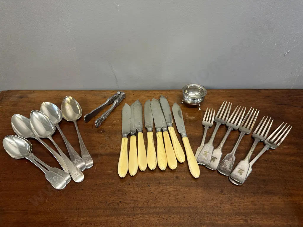 Assorted Hallmark Silver Items Etc & Nutcracker Image 1++