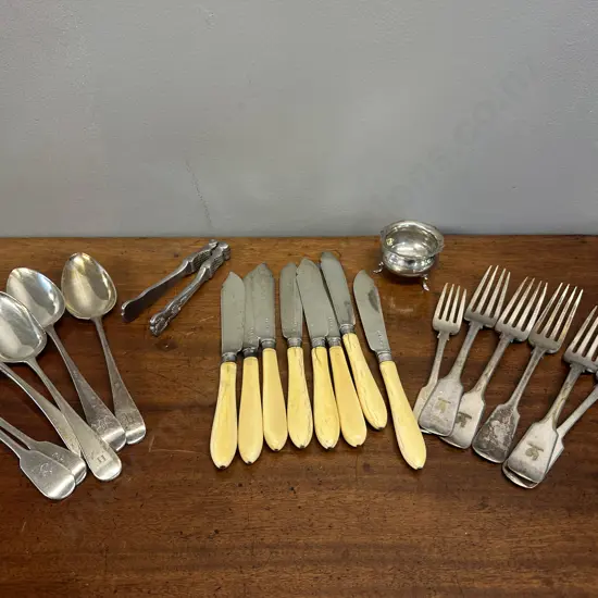 Assorted Hallmark Silver Items Etc & Nutcracker