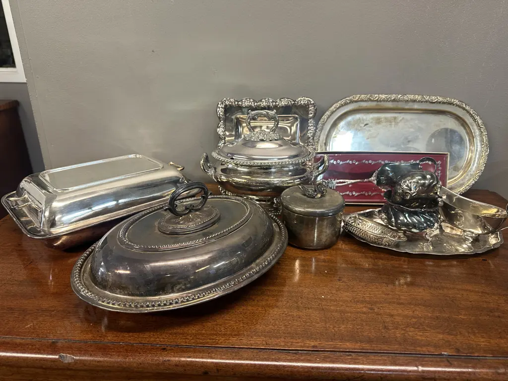 Selection Of Silverware Items Image 1++