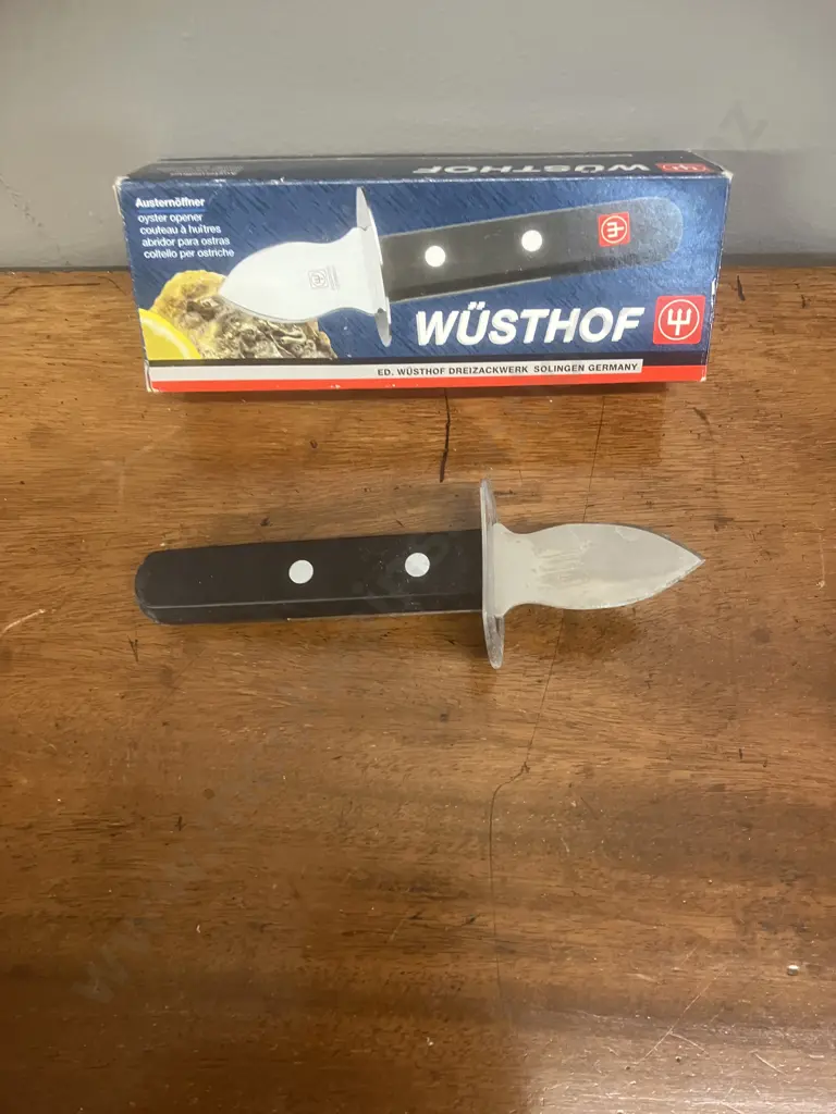 Wusthof Oyster Knife 4281 With Original Box Image 1++