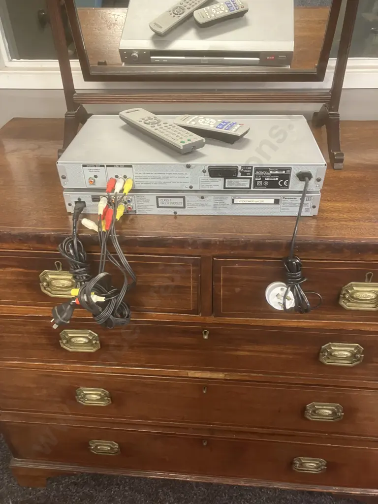 Sony CD/DVD Player DVP-NS330 With Remote & Panasonic DVD/CD Player DVD-S32 With Remote Image 1++