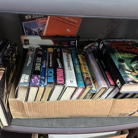 Large Selection Of Rugby Books Etc