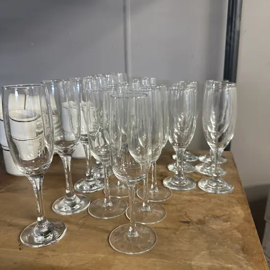 Selection Of Champagne Flutes