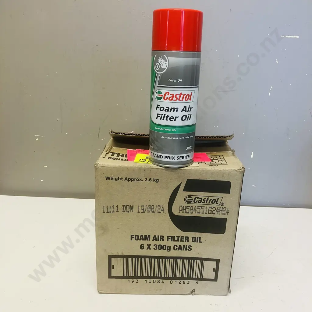 Castrol Foam Air Filter Oil Grand Prix Series - 6 x 300g Image 1++