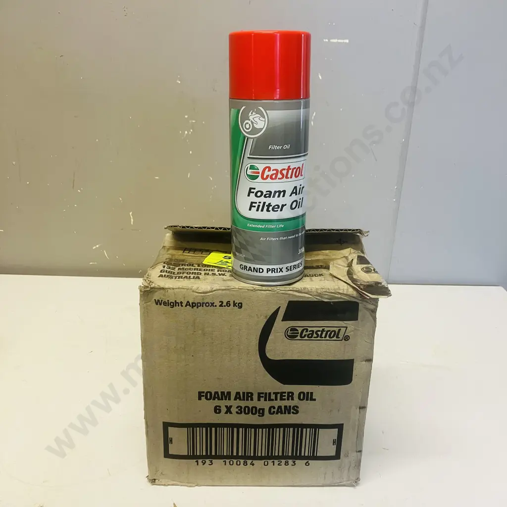 Castrol Foam Air Filter Oil Grand Prix Series - 6 x 300g Image 1++