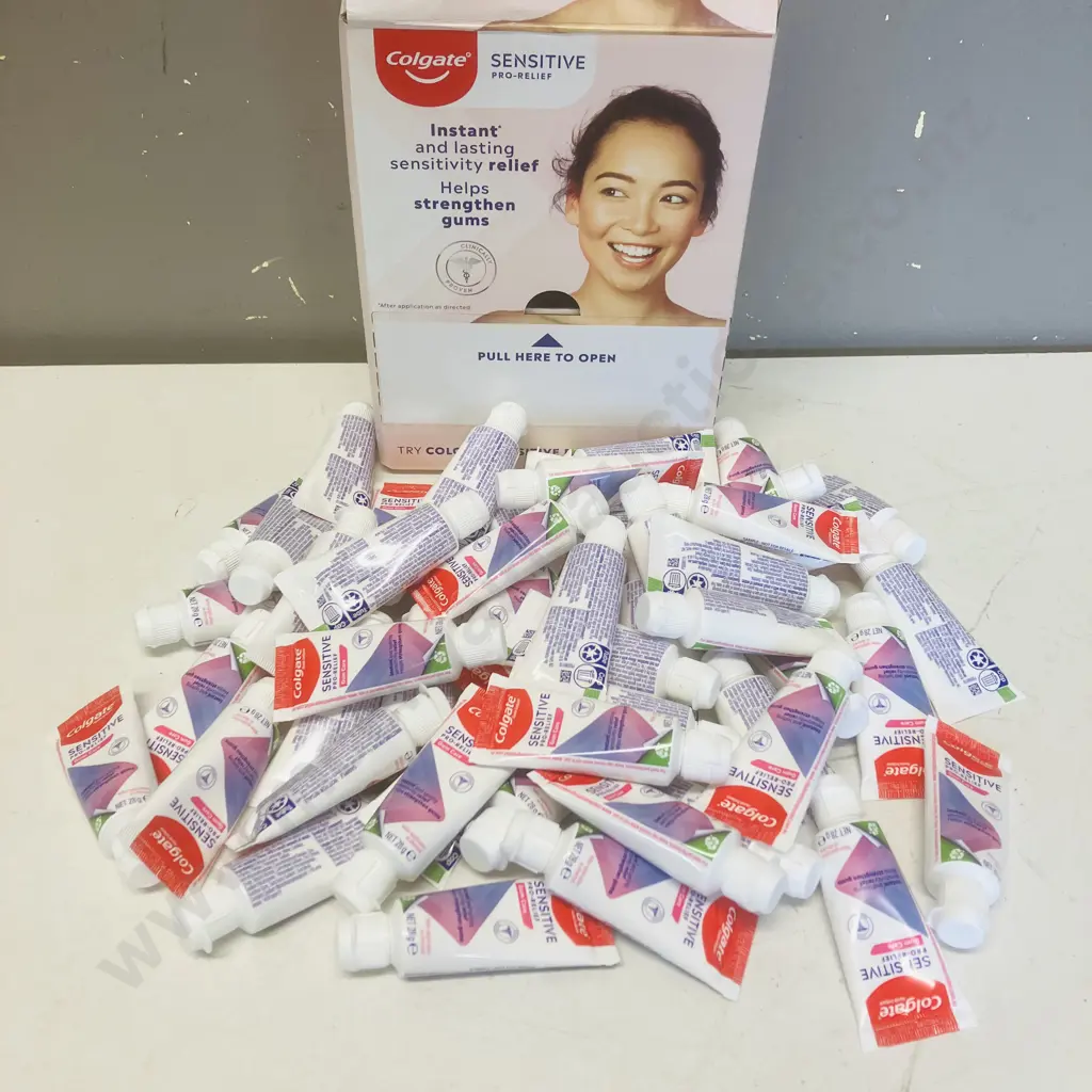 Colgate Sensitive Pro-Relief - 28g Tubes In Dispenser Box Image 1++