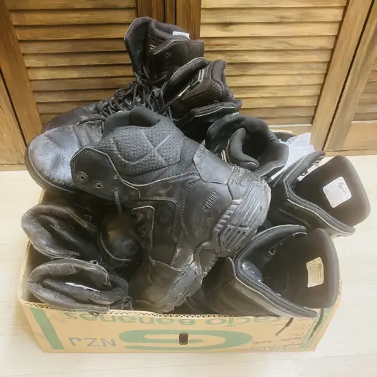 Box Lot Assorted Pairs of Boots