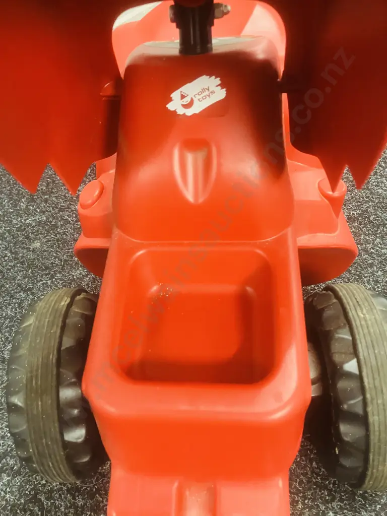 'Rolly Toys' German Made Massey Ferguson Kids Ride-on With Under Bonnet Storage & Horn Image 1++