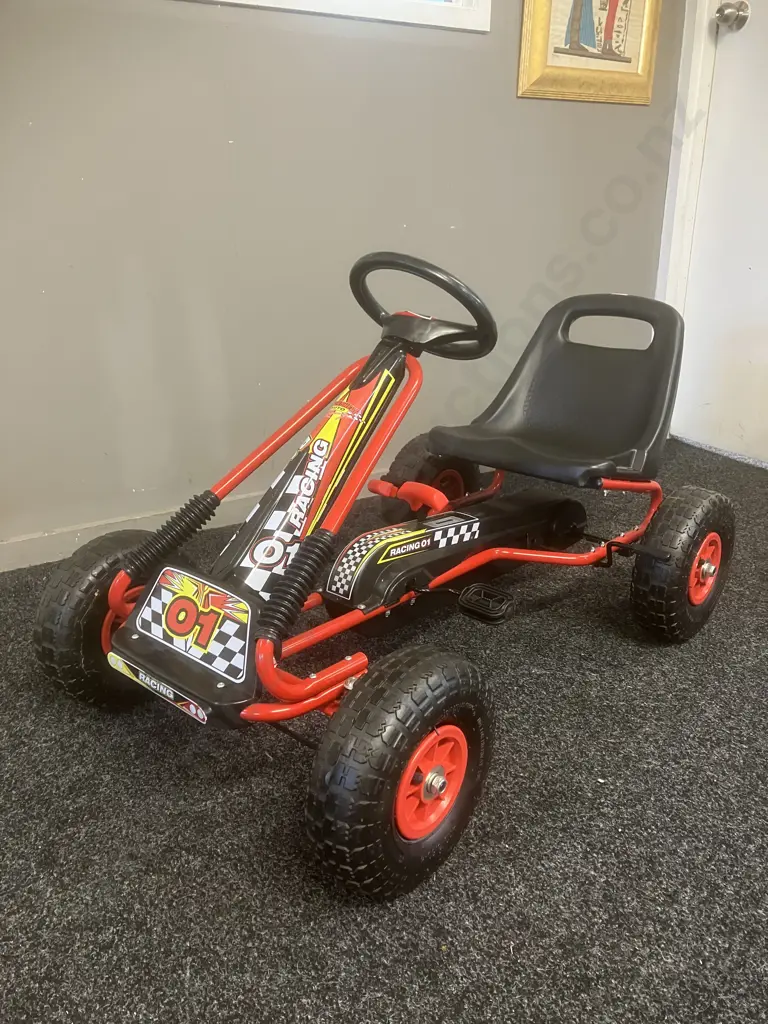 SCA Red Pedal Go-Kart Image 1++
