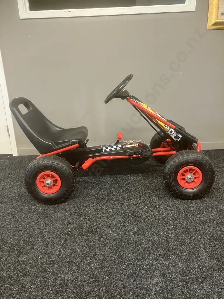 SCA Red Pedal Go-Kart Image 1++