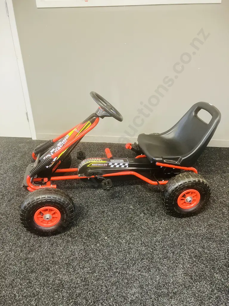 SCA Red Pedal Go-Kart Image 1++