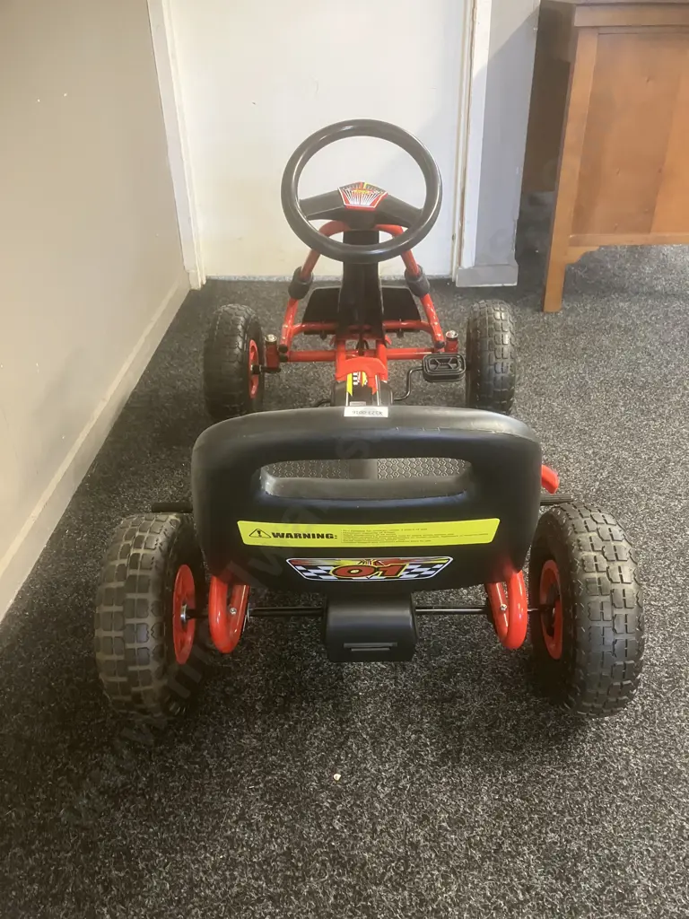 SCA Red Pedal Go-Kart Image 1++