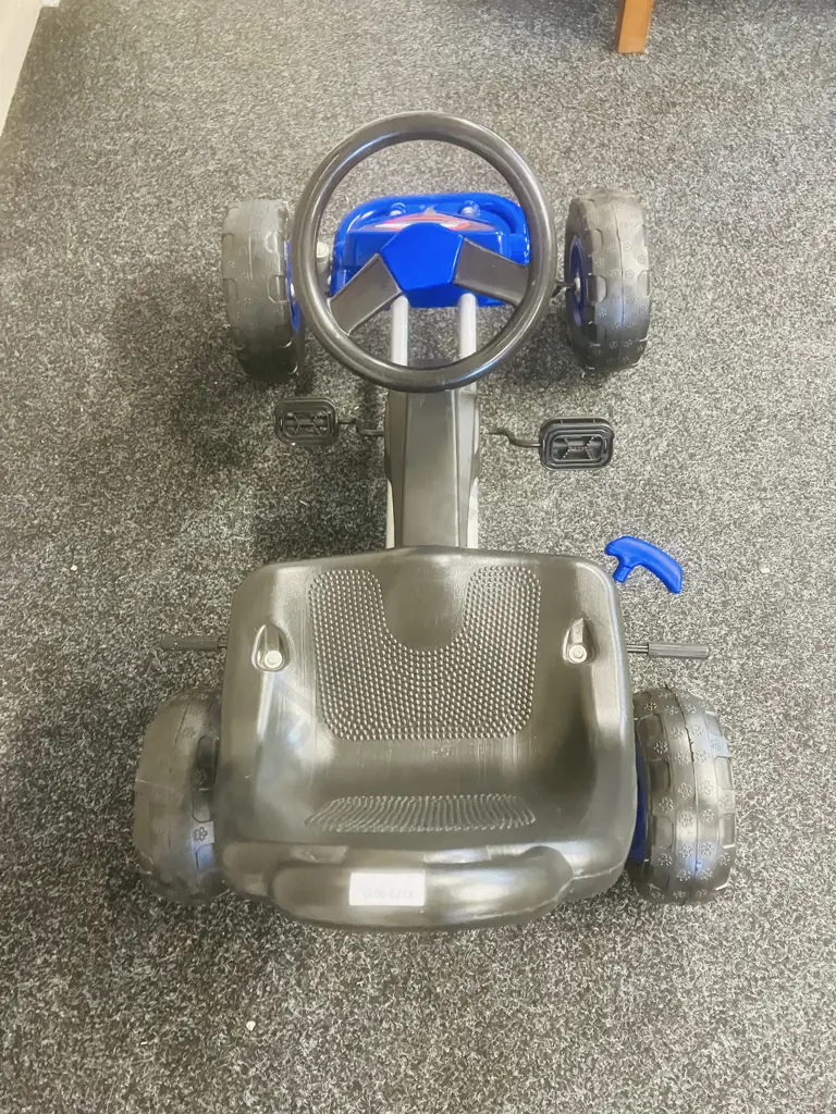 Kids Blue Pedal Go-Kart 'Racer Series' Image 1++