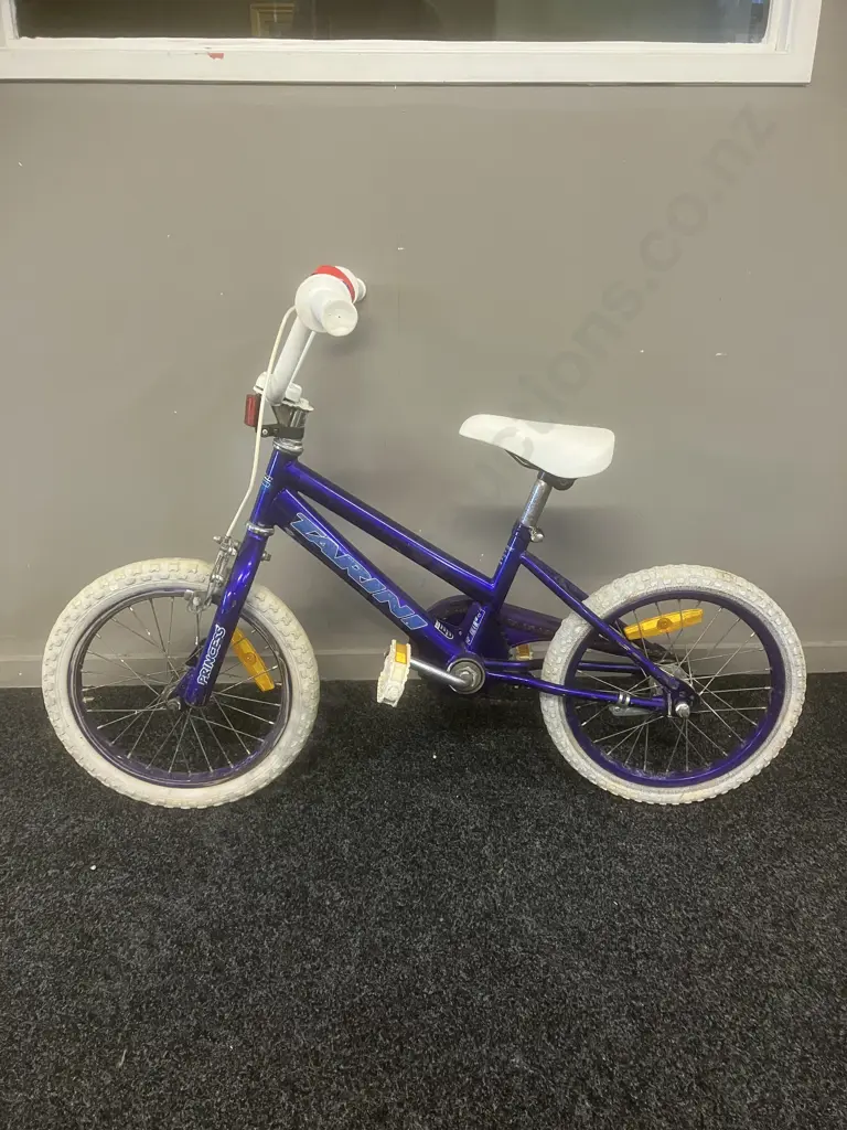 Tarini Princess Purple Kids Bike Image 1++